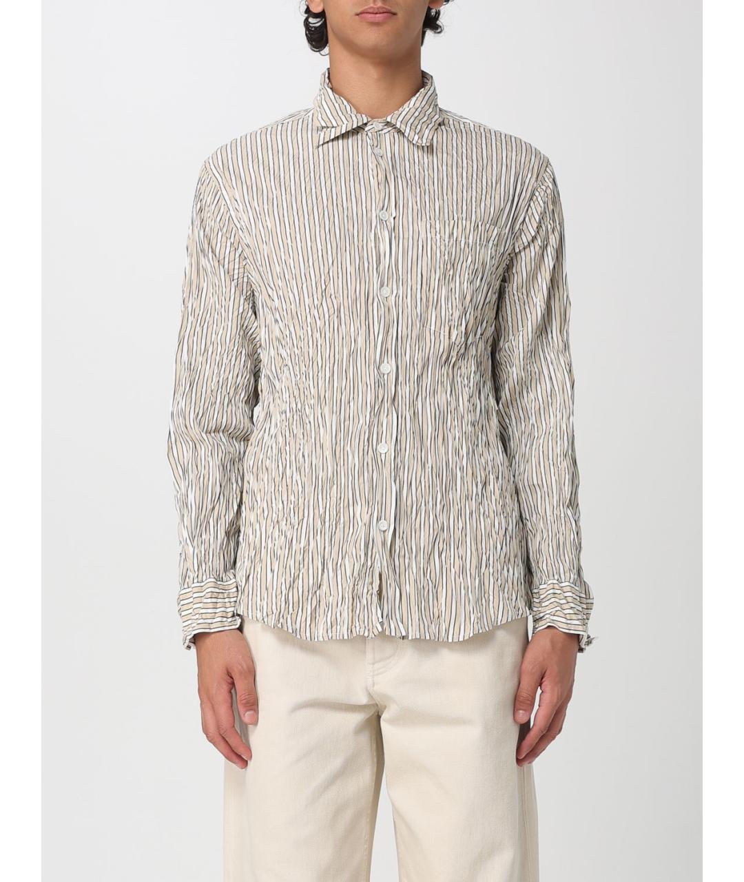 BOTTEGA VENETA Бежевая кэжуал рубашка, фото 2