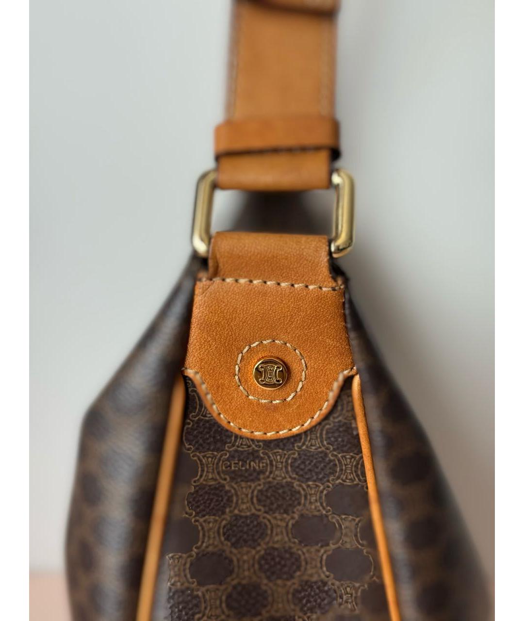 CELINE Коричневая сумка тоут, фото 4