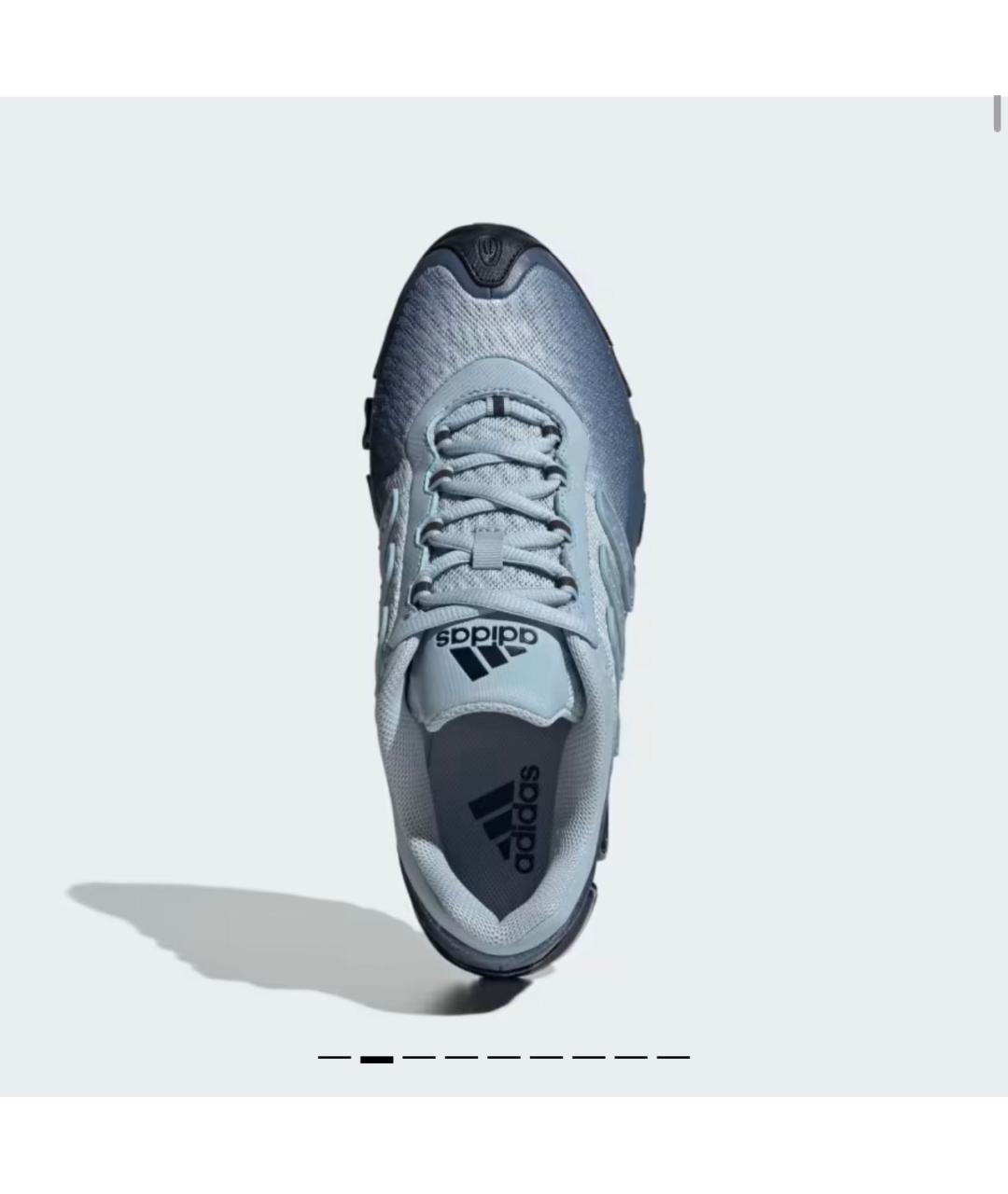 ADIDAS Синие кроссовки, фото 4