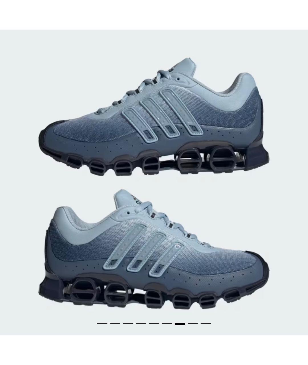 ADIDAS Синие кроссовки, фото 2