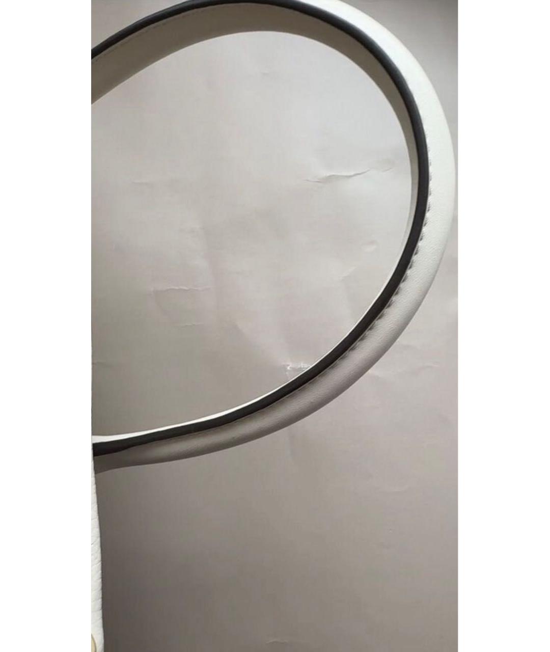 MICHAEL KORS Белая кожаная сумка тоут, фото 7