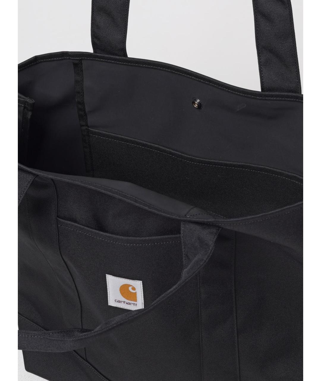 CARHARTT WIP Черная сумка тоут, фото 3