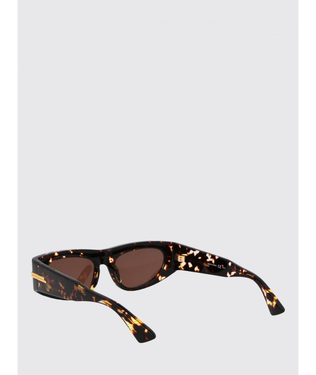 BOTTEGA VENETA Коричневые солнцезащитные очки, фото 3