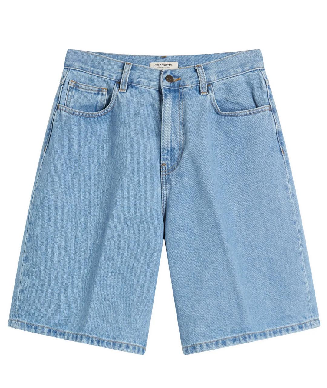 CARHARTT WIP Голубые хлопковые шорты, фото 1