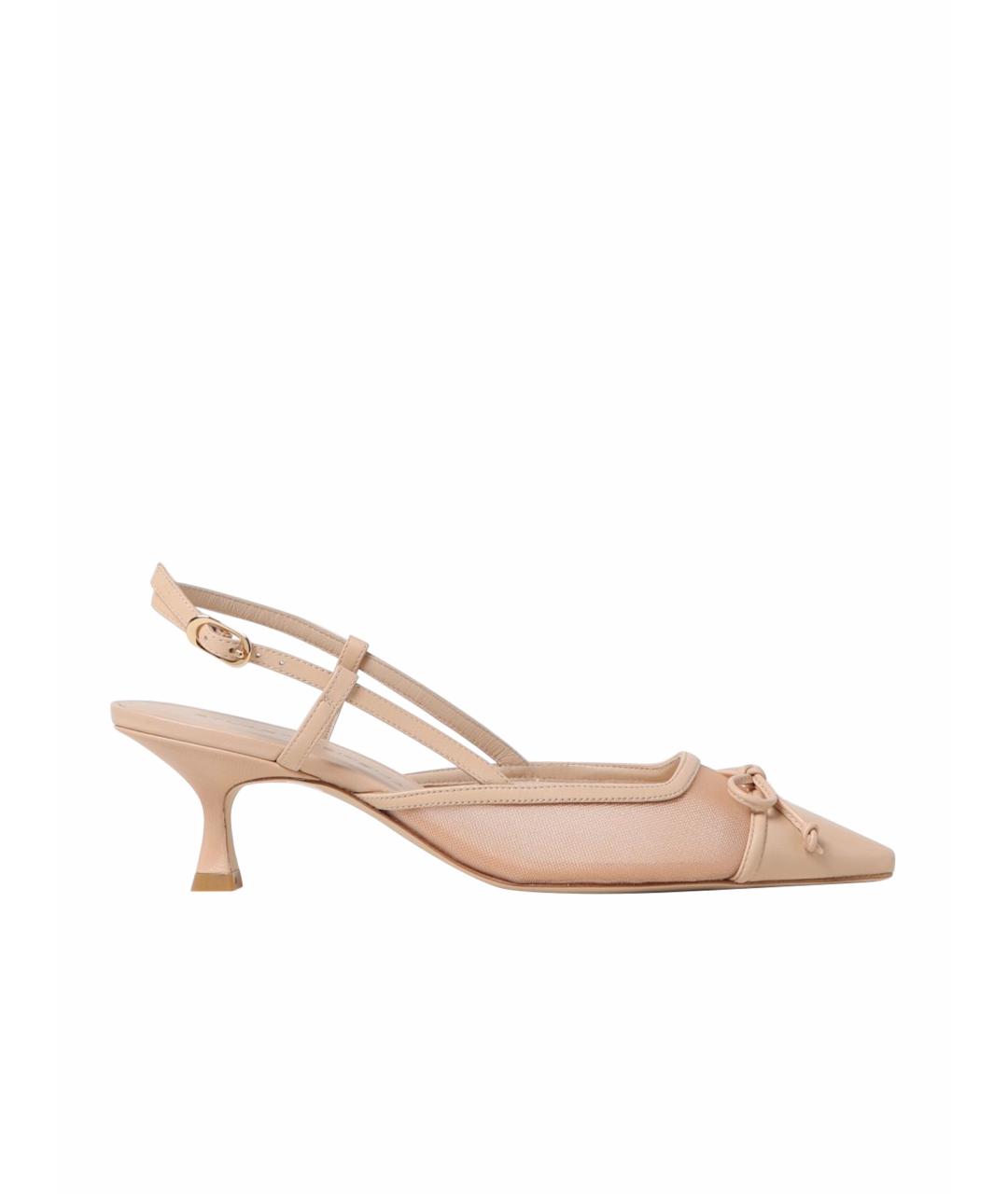 STUART WEITZMAN Бежевые туфли, фото 1