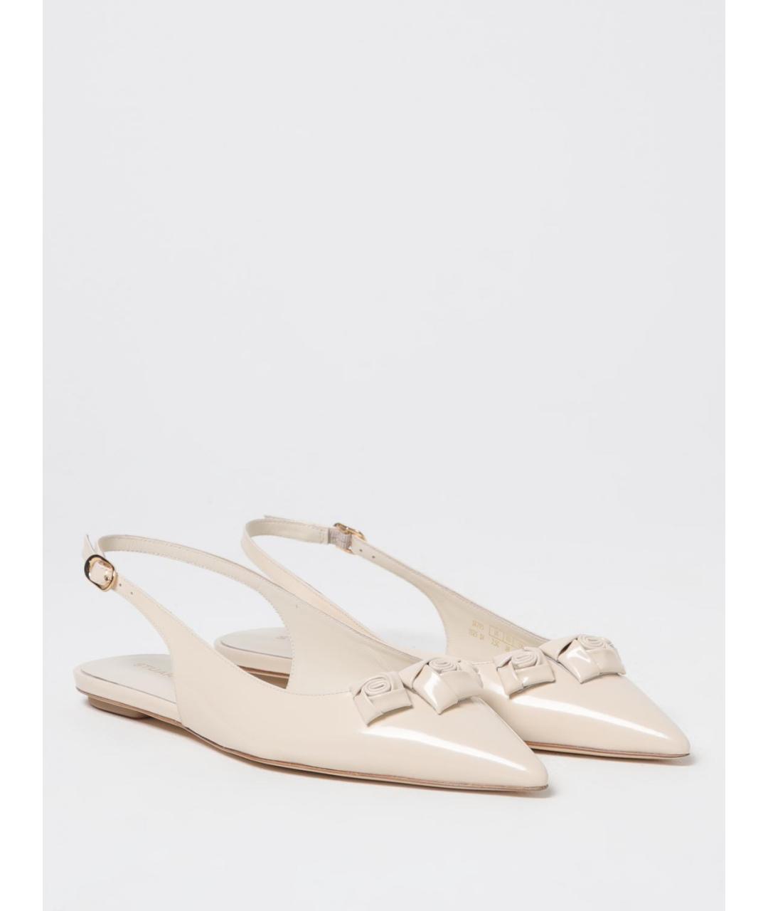 STUART WEITZMAN Бежевые балетки, фото 2