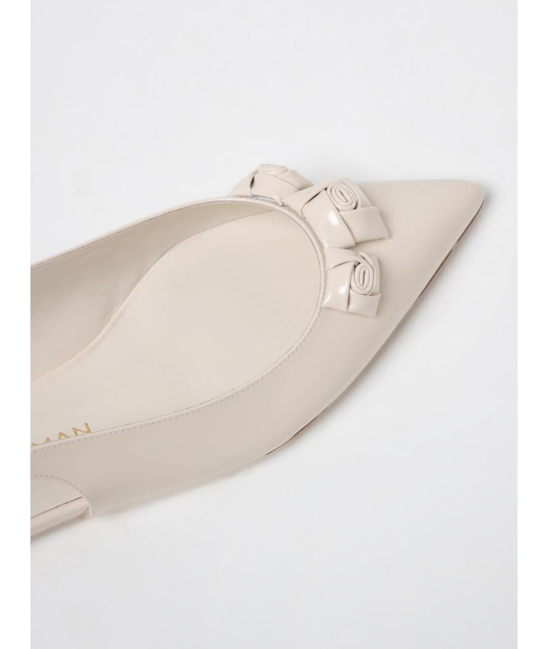 STUART WEITZMAN Бежевые балетки, фото 4
