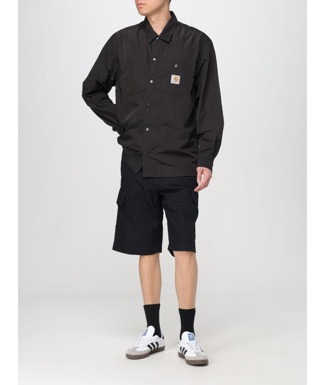 CARHARTT WIP Черная кэжуал рубашка, фото 3