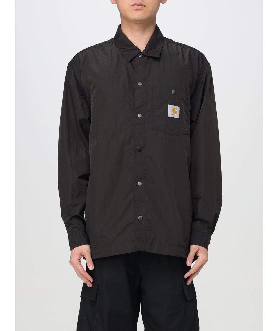 CARHARTT WIP Черная кэжуал рубашка, фото 2