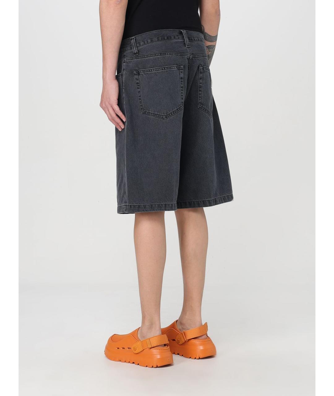 CARHARTT WIP Черные хлопковые шорты, фото 3