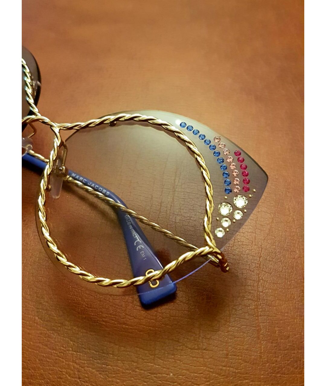 MARC JACOBS Мульти металлические солнцезащитные очки, фото 3