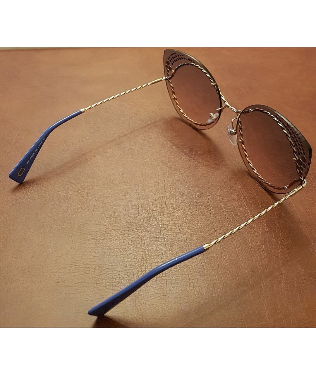 MARC JACOBS Мульти металлические солнцезащитные очки, фото 6