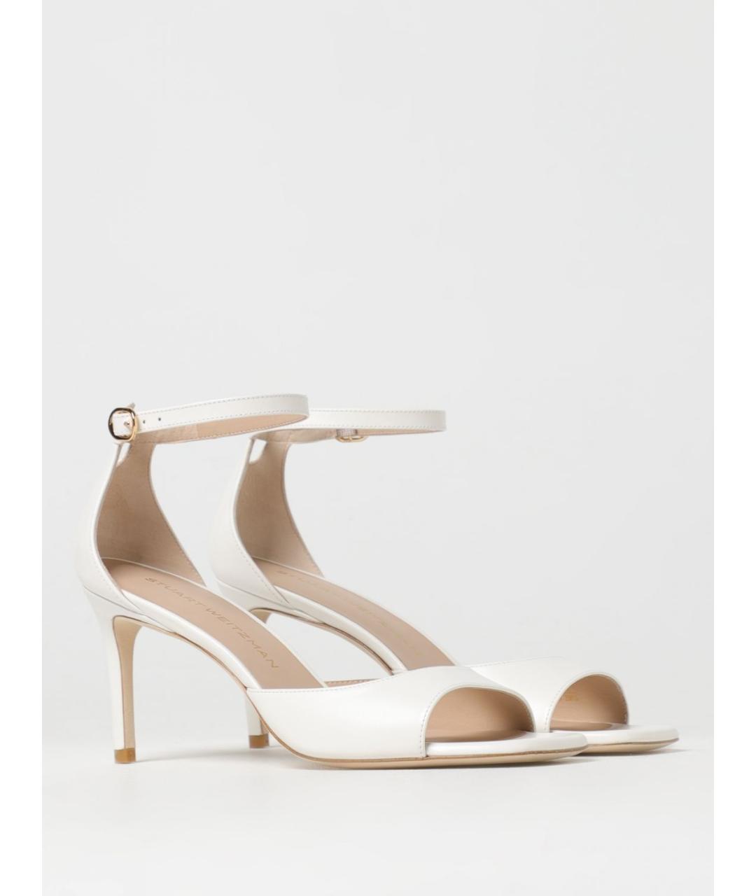 STUART WEITZMAN Белые босоножки, фото 2
