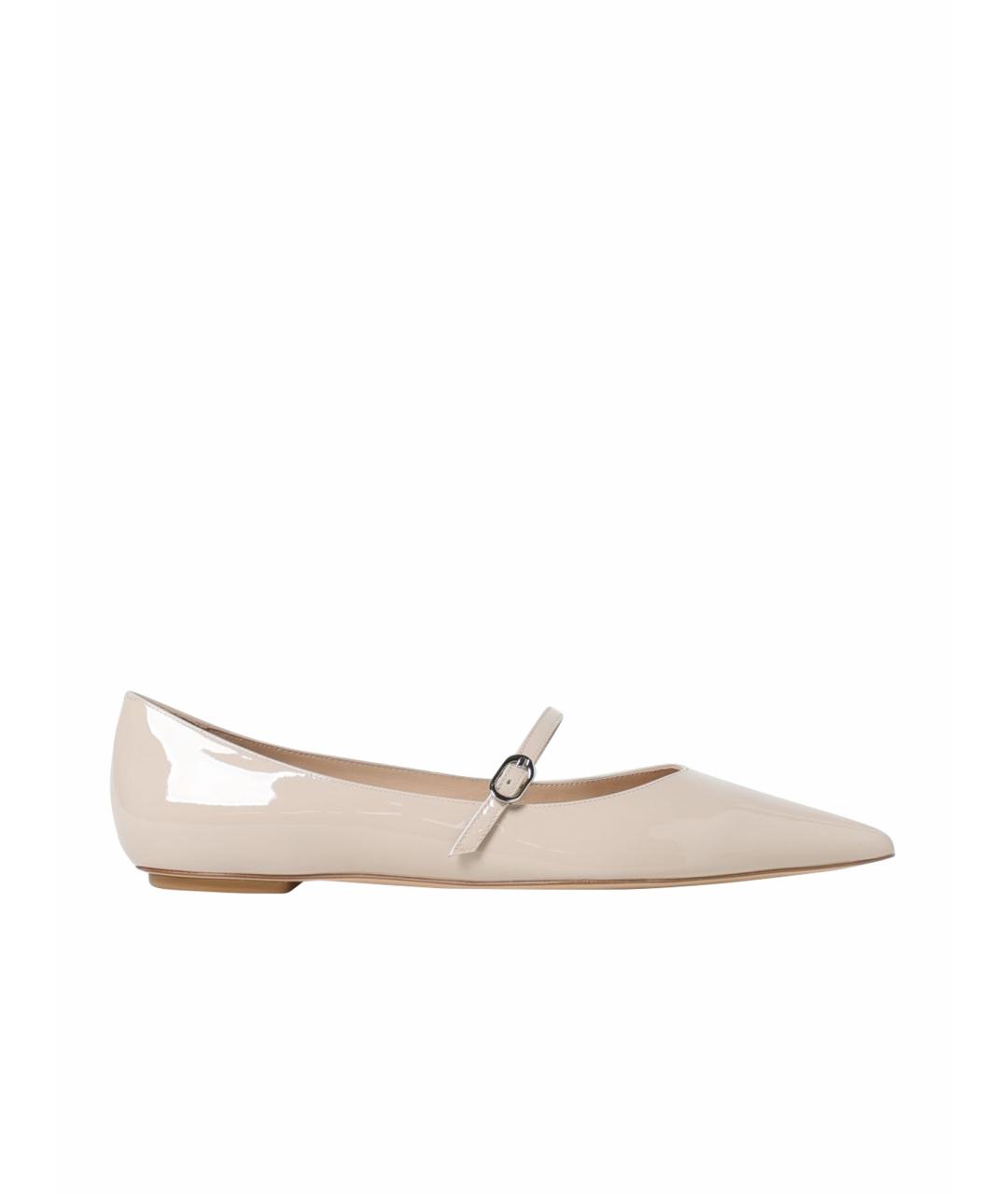 STUART WEITZMAN Бежевые балетки, фото 1