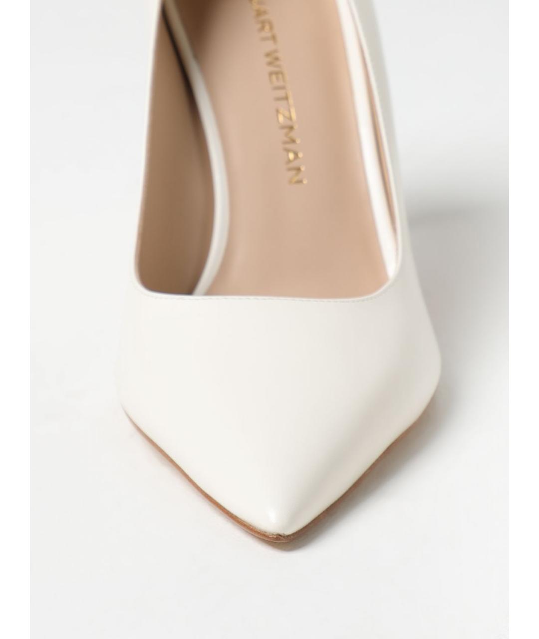 STUART WEITZMAN Белые туфли, фото 4