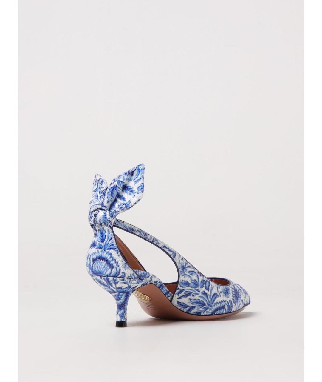 AQUAZZURA Синие туфли, фото 3