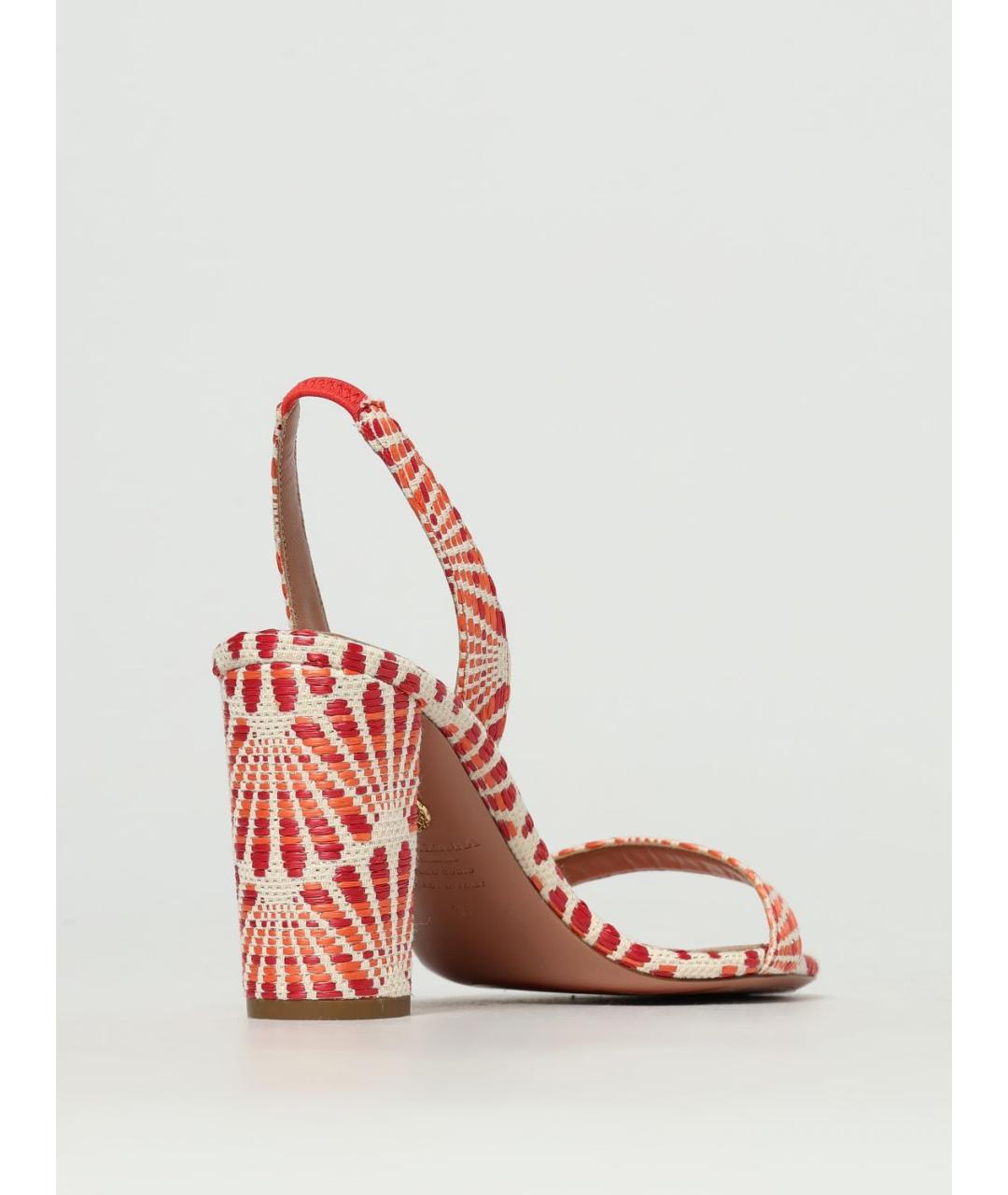 AQUAZZURA Красные босоножки, фото 3