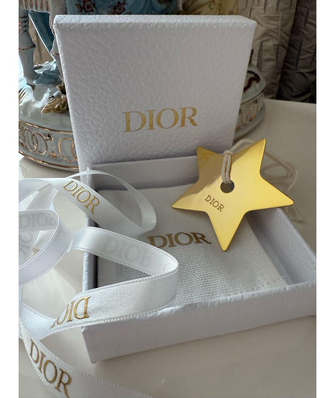 CHRISTIAN DIOR Серебряные металлические серьги, фото 3