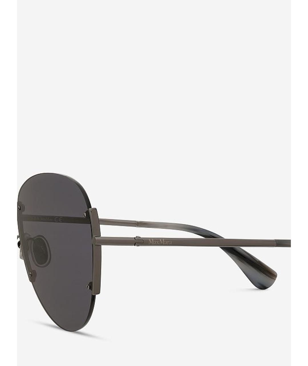 MAX MARA Черные солнцезащитные очки, фото 3