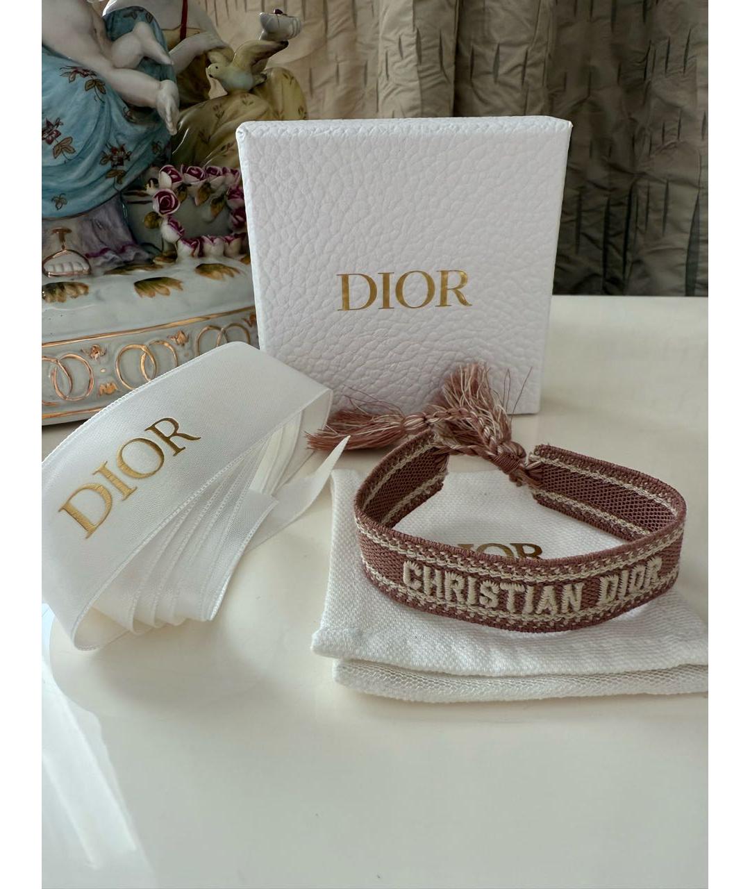 CHRISTIAN DIOR Розовый браслет, фото 3
