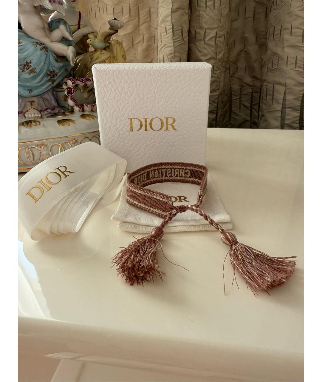 CHRISTIAN DIOR Розовый браслет, фото 2