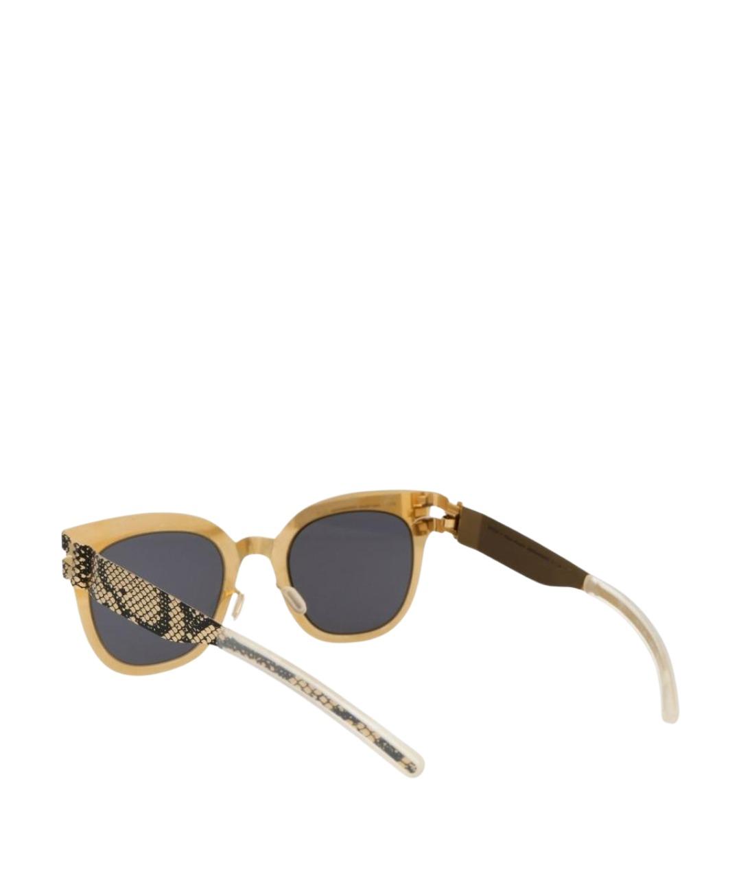 MYKITA Желтые солнцезащитные очки, фото 3