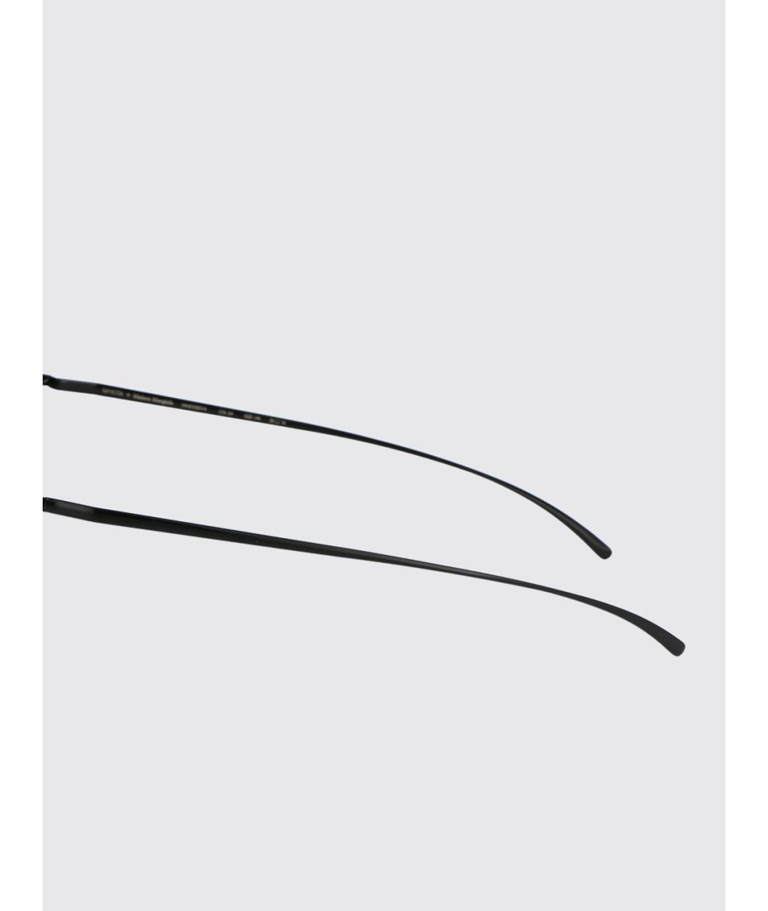 MYKITA Черные металлические солнцезащитные очки, фото 4