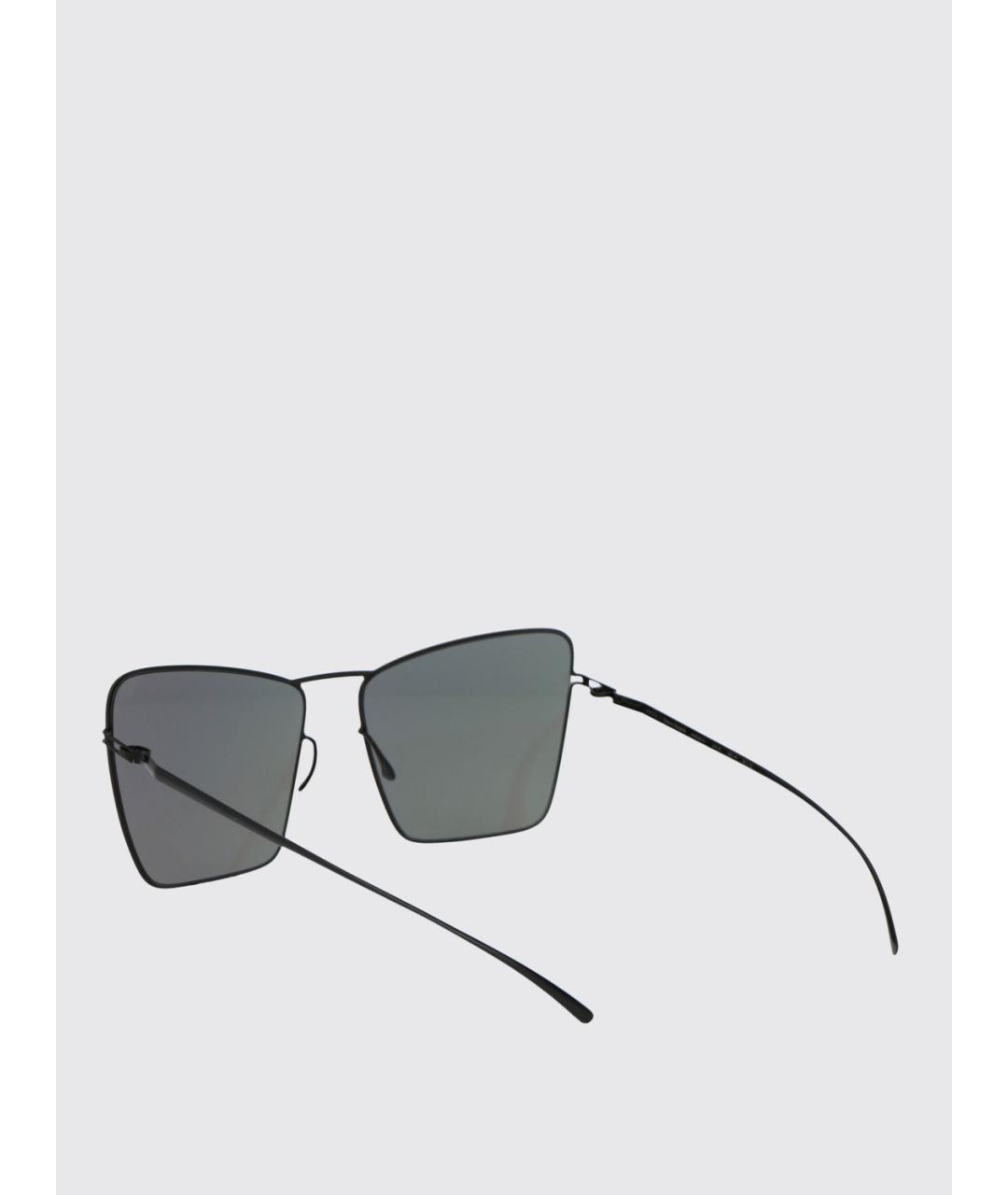 MYKITA Черные металлические солнцезащитные очки, фото 3