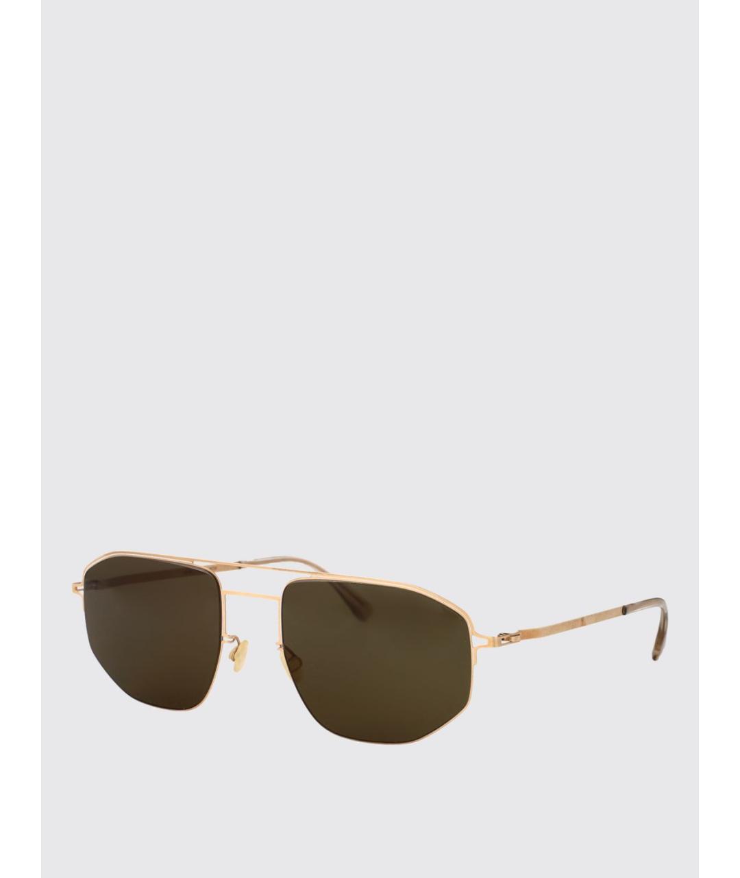 MYKITA Золотые металлические солнцезащитные очки, фото 5