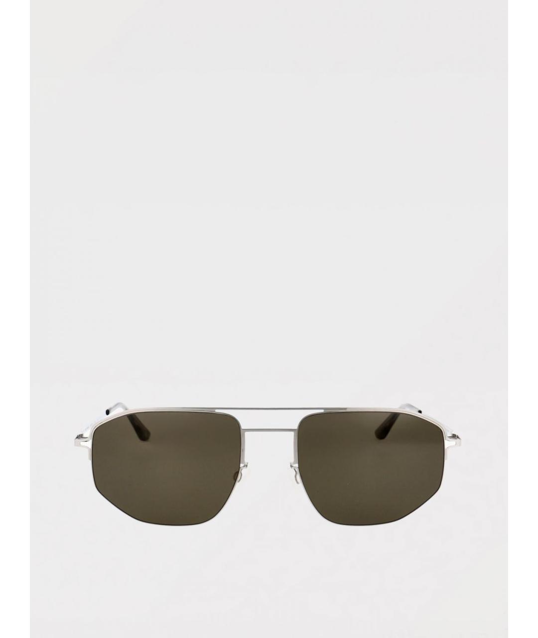 MYKITA Серебряные металлические солнцезащитные очки, фото 2