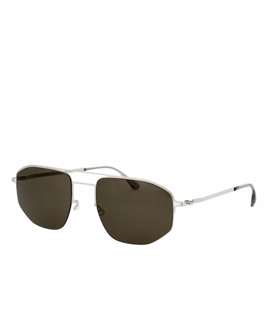 MYKITA Серебряные металлические солнцезащитные очки, фото 1