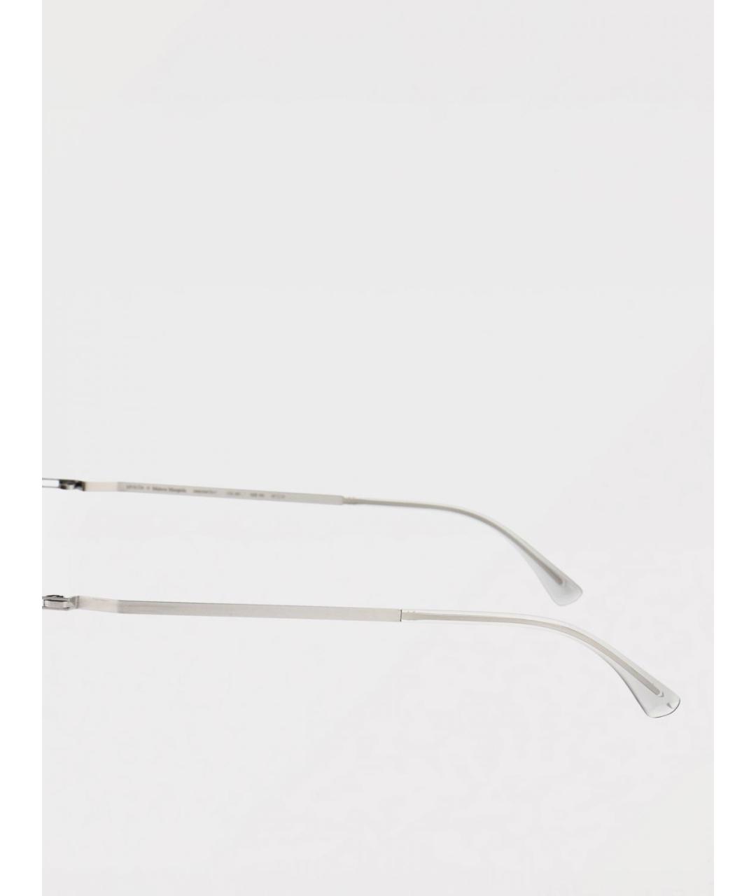 MYKITA Серебряные металлические солнцезащитные очки, фото 4