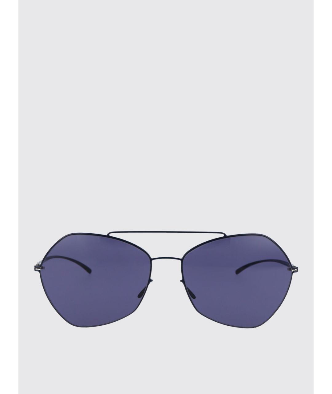 MYKITA Синие металлические солнцезащитные очки, фото 2