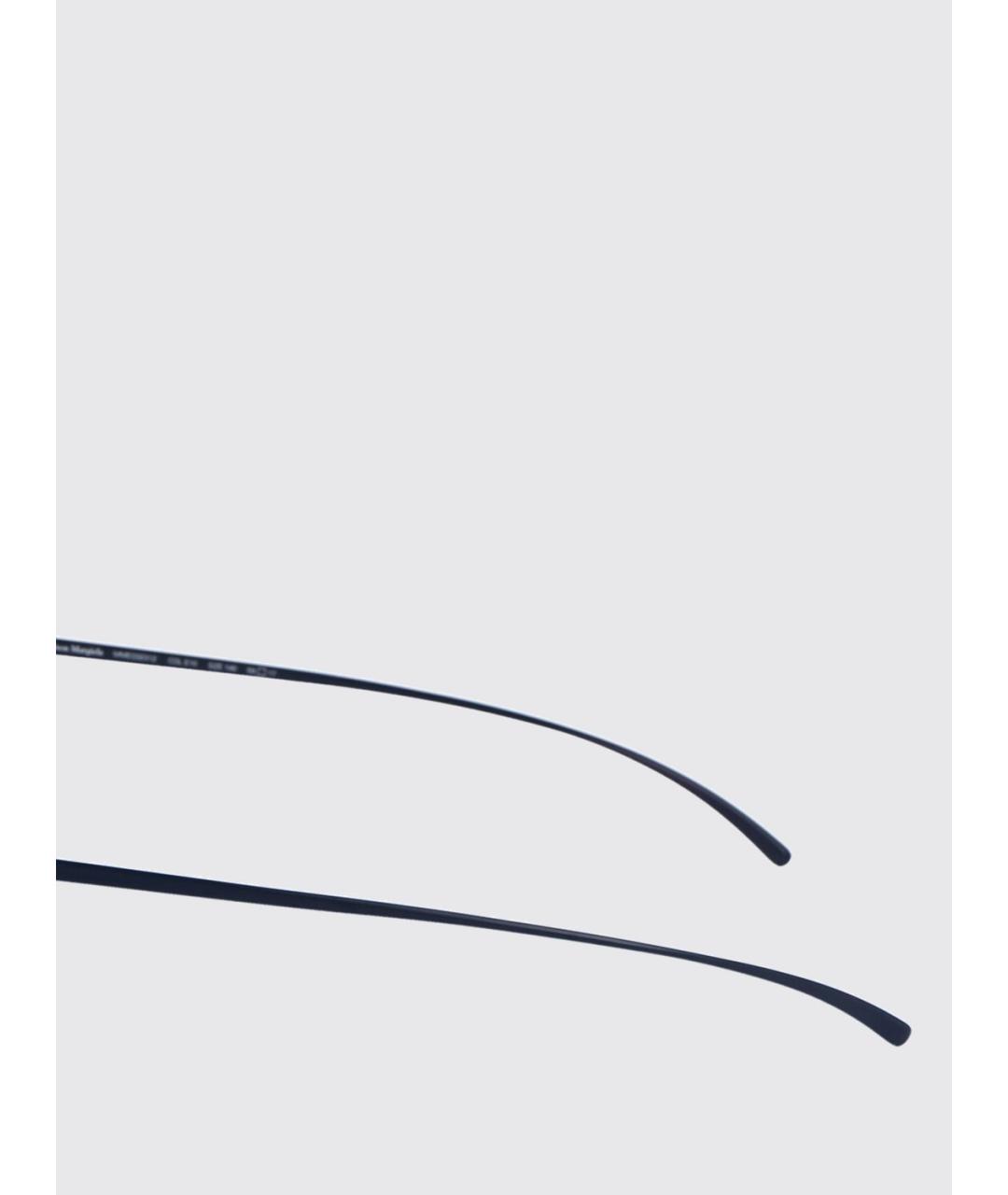 MYKITA Синие металлические солнцезащитные очки, фото 4