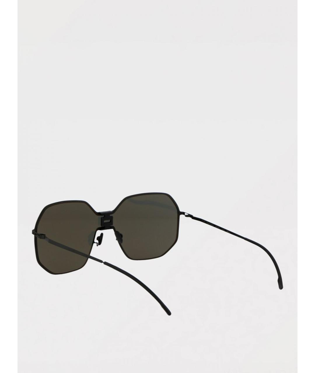 MYKITA Черные металлические солнцезащитные очки, фото 3