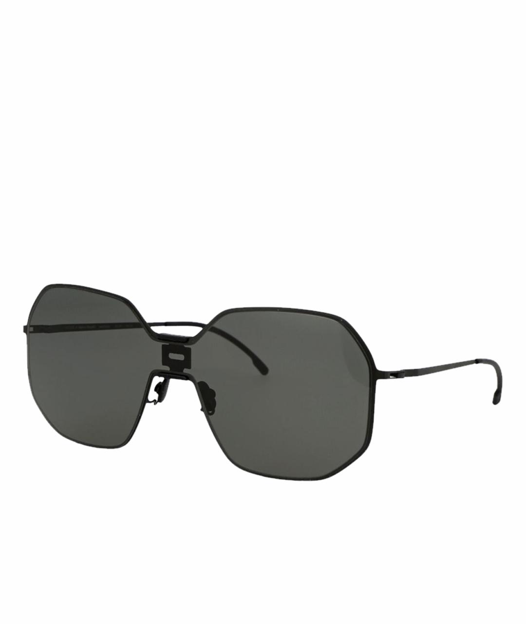 MYKITA Черные металлические солнцезащитные очки, фото 1