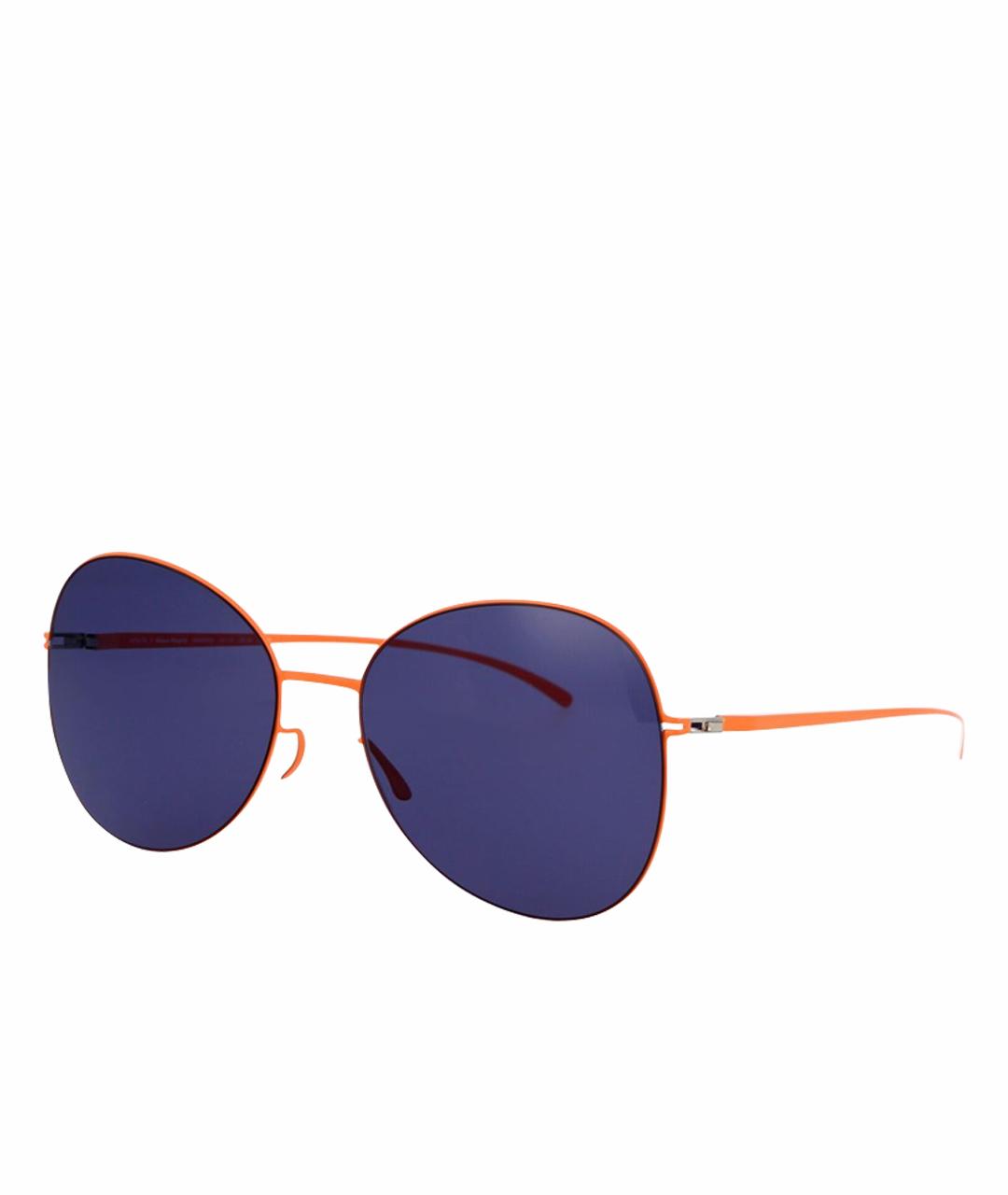 MYKITA Оранжевое металлические солнцезащитные очки, фото 1