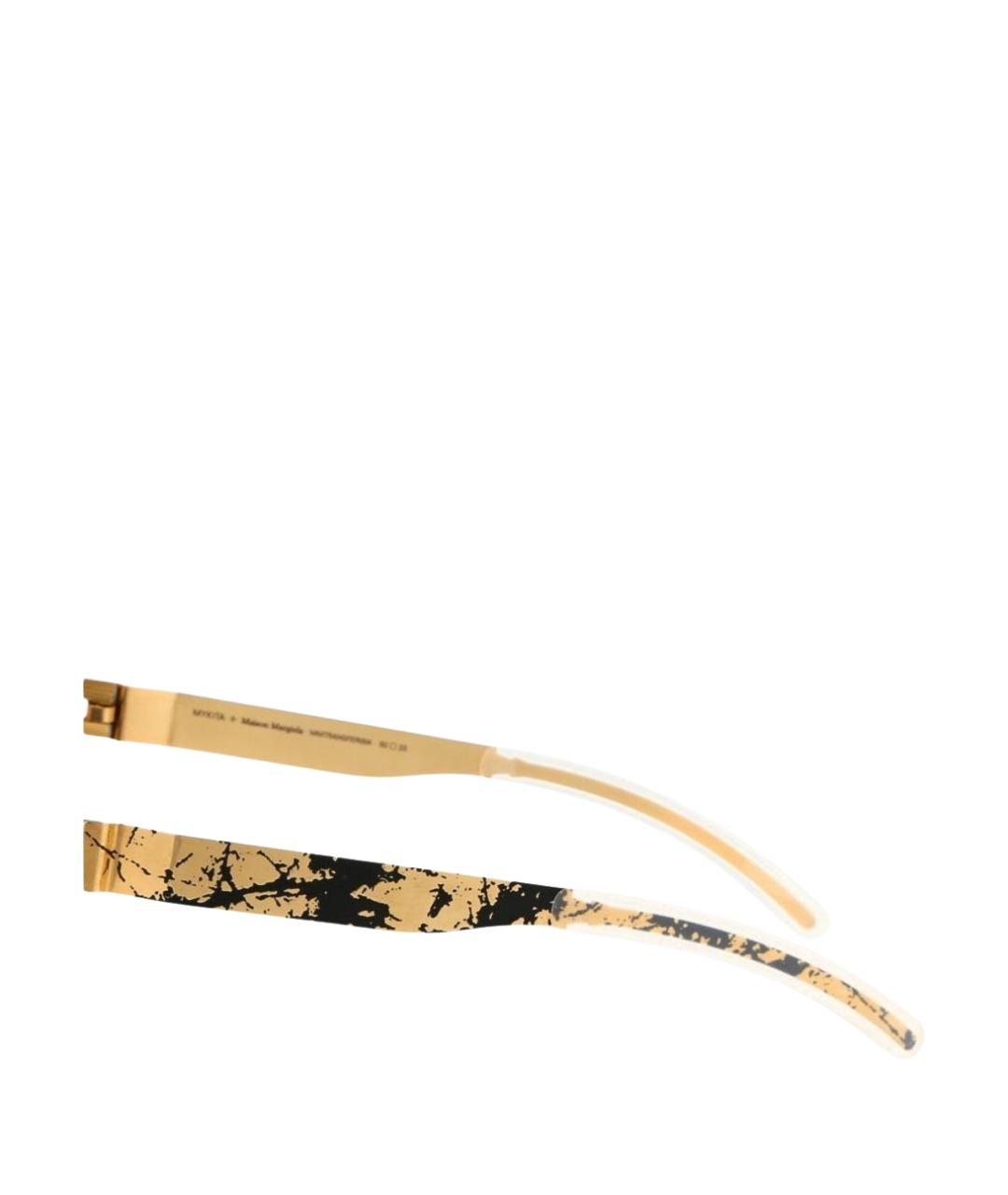 MYKITA Золотые солнцезащитные очки, фото 4