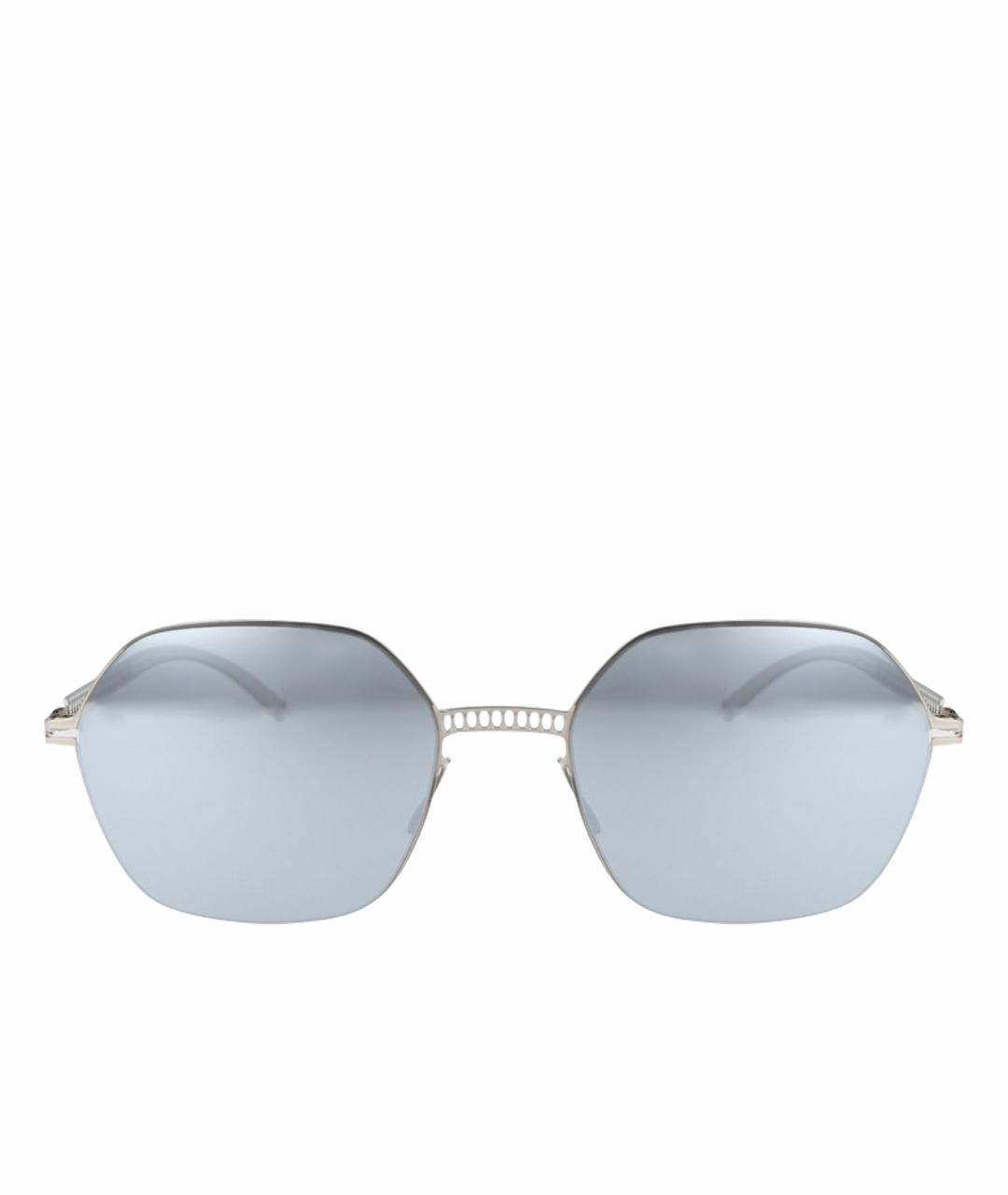 MYKITA Серебряные металлические солнцезащитные очки, фото 1