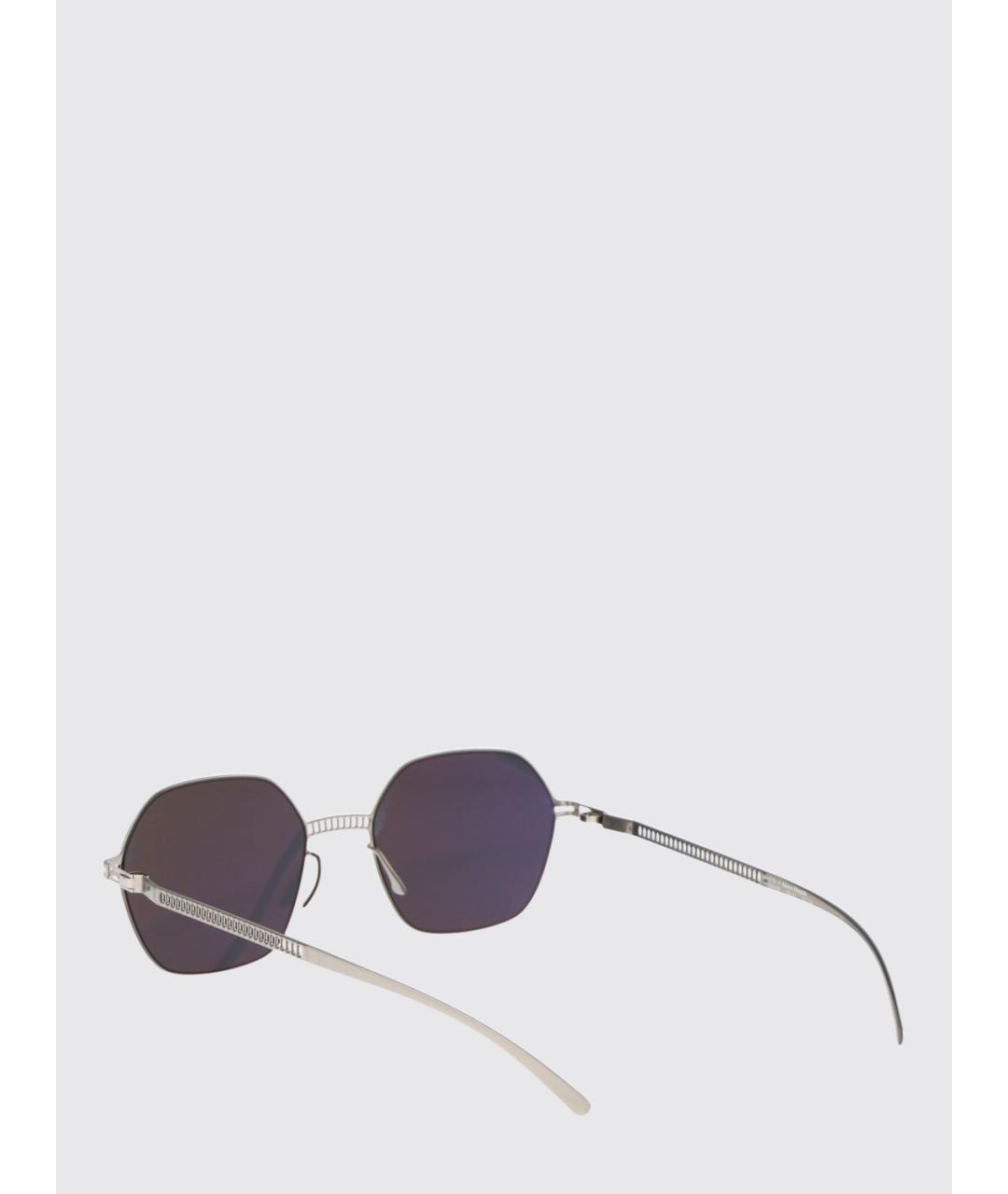 MYKITA Серебряные металлические солнцезащитные очки, фото 3