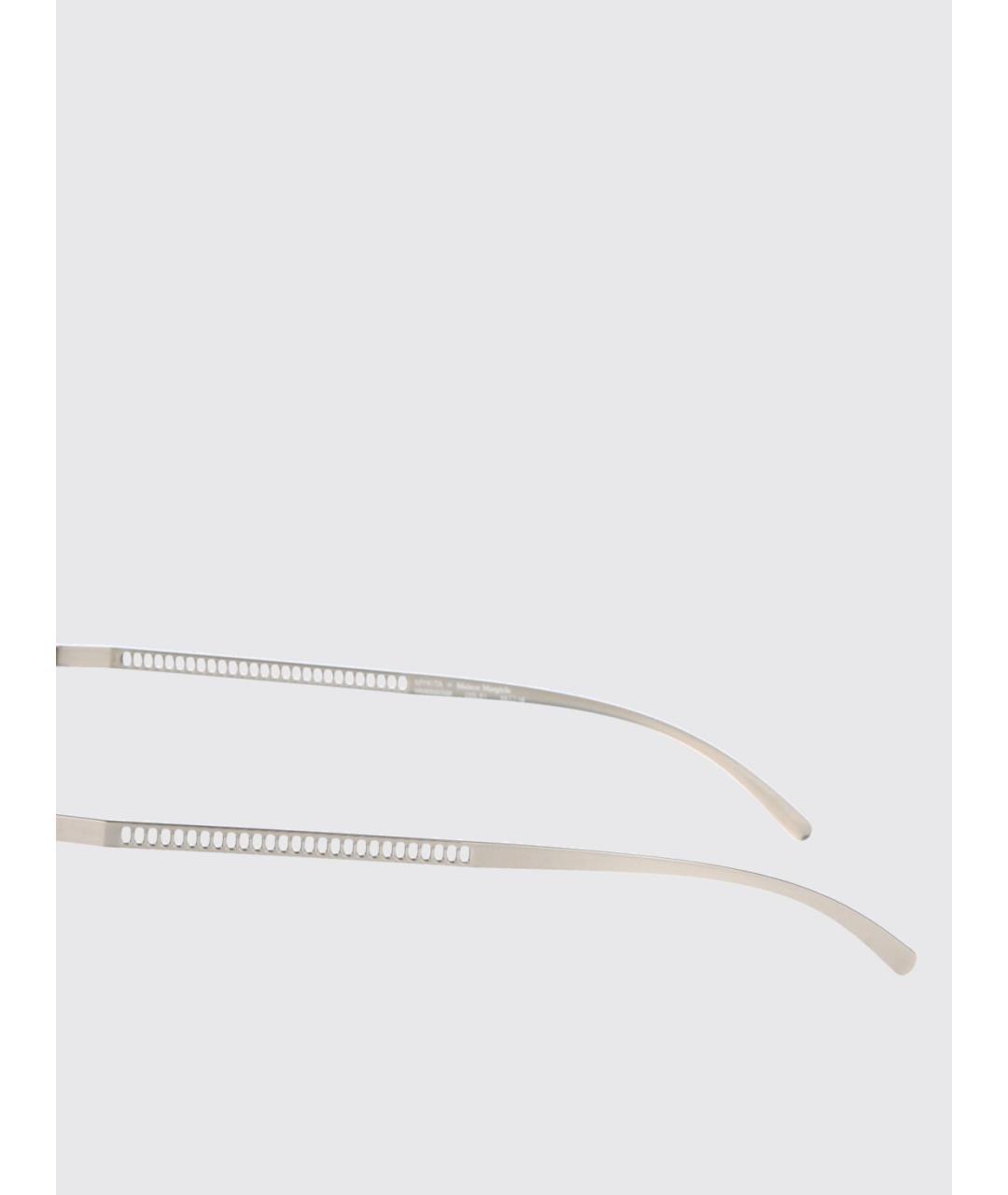 MYKITA Серебряные металлические солнцезащитные очки, фото 4