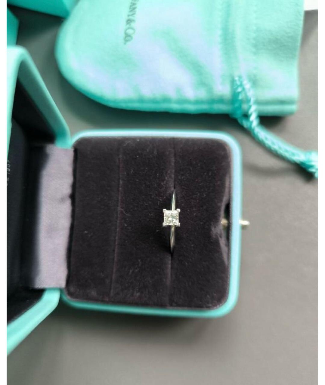 TIFFANY&CO Серебряное платиновое кольцо, фото 4
