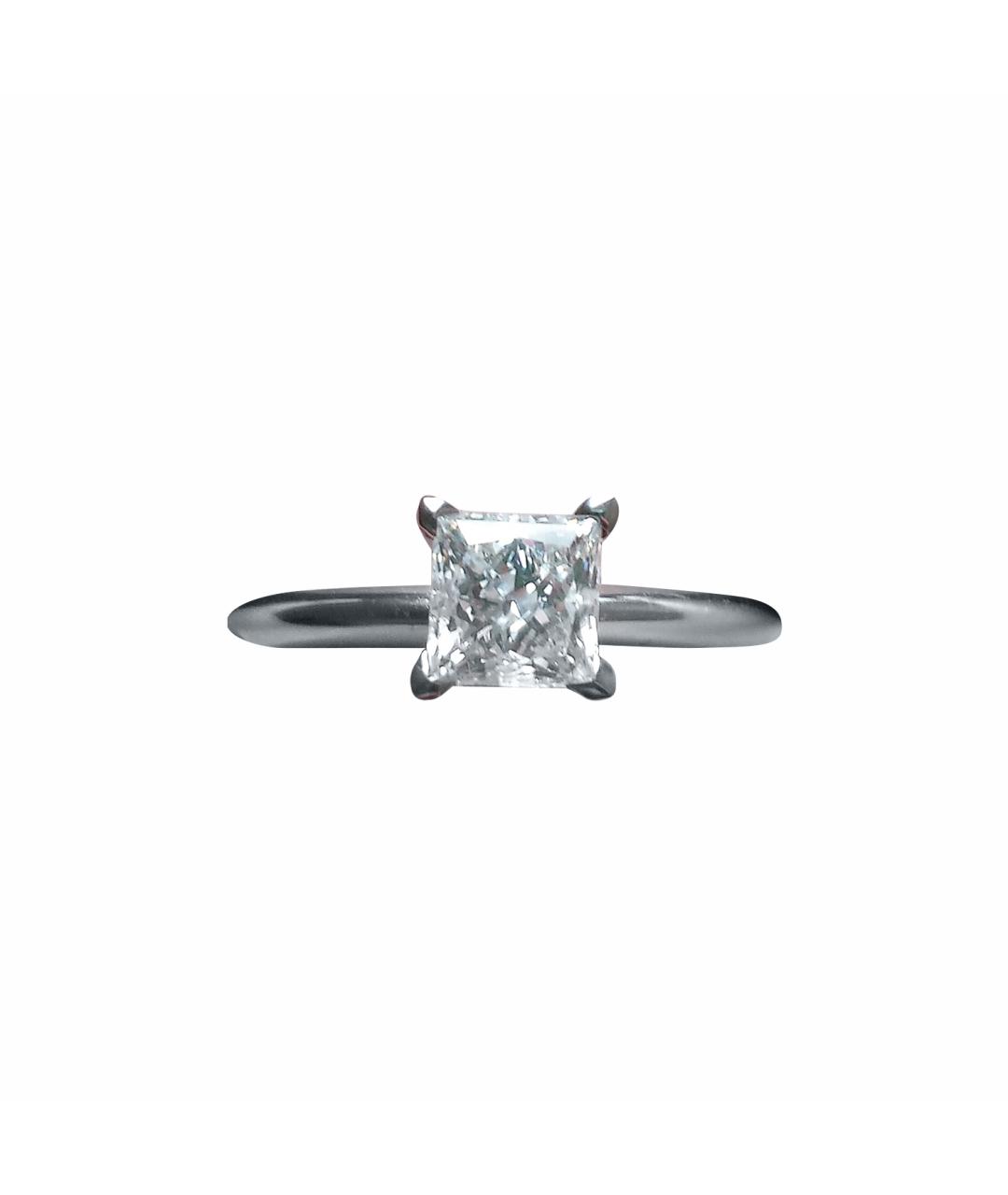 TIFFANY&CO Серебряное платиновое кольцо, фото 1