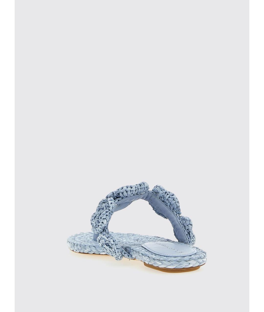STUART WEITZMAN Голубые сандалии, фото 3