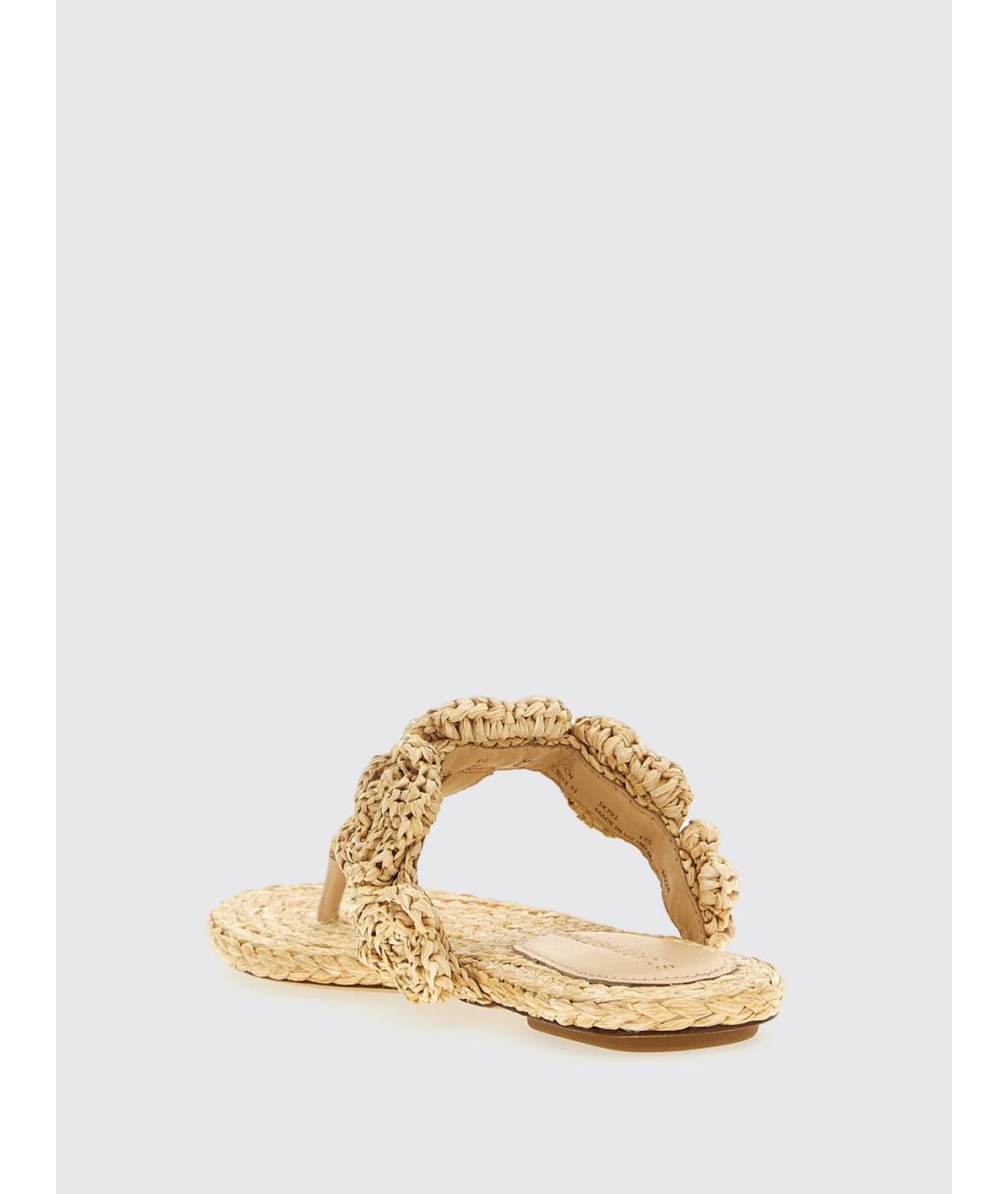 STUART WEITZMAN Бежевые сандалии, фото 3