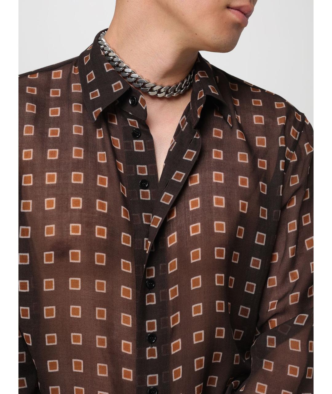 SAINT LAURENT Серебряная металлическая цепочка/подвеска, фото 3
