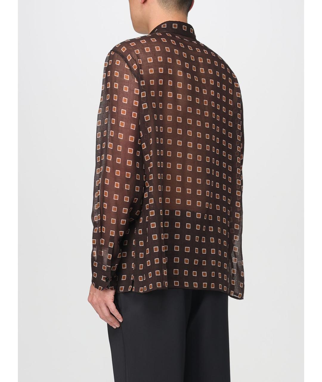 SAINT LAURENT Мульти кэжуал рубашка, фото 4