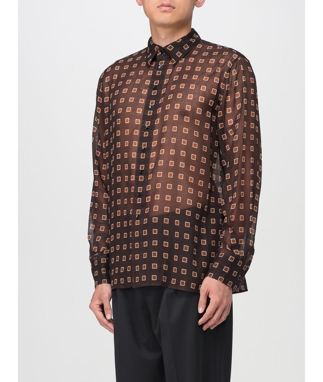 SAINT LAURENT Мульти кэжуал рубашка, фото 5