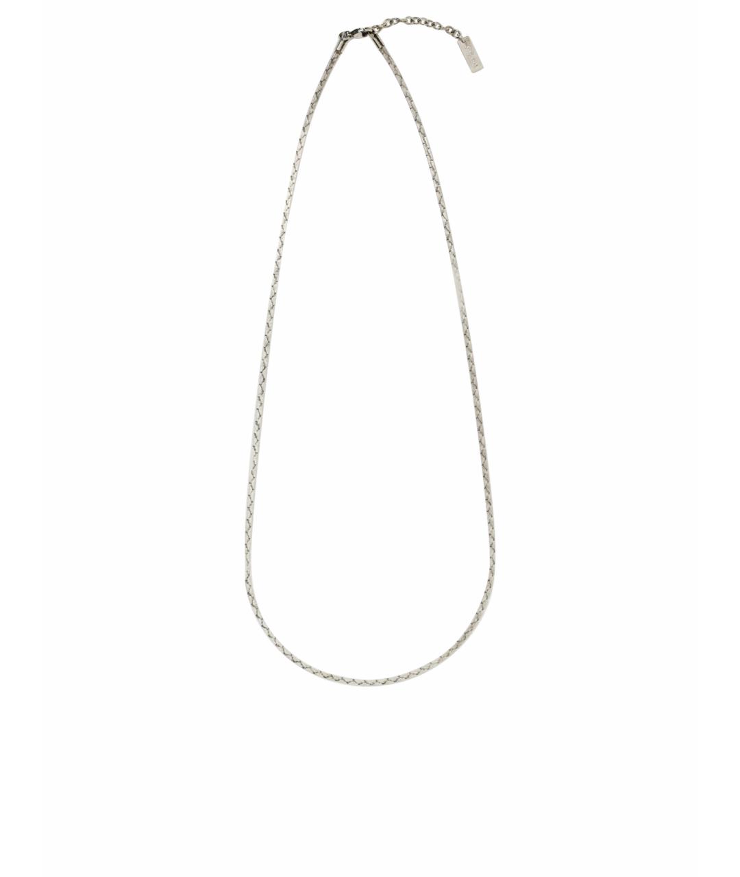 SAINT LAURENT Серебряная металлическая цепочка/подвеска, фото 1