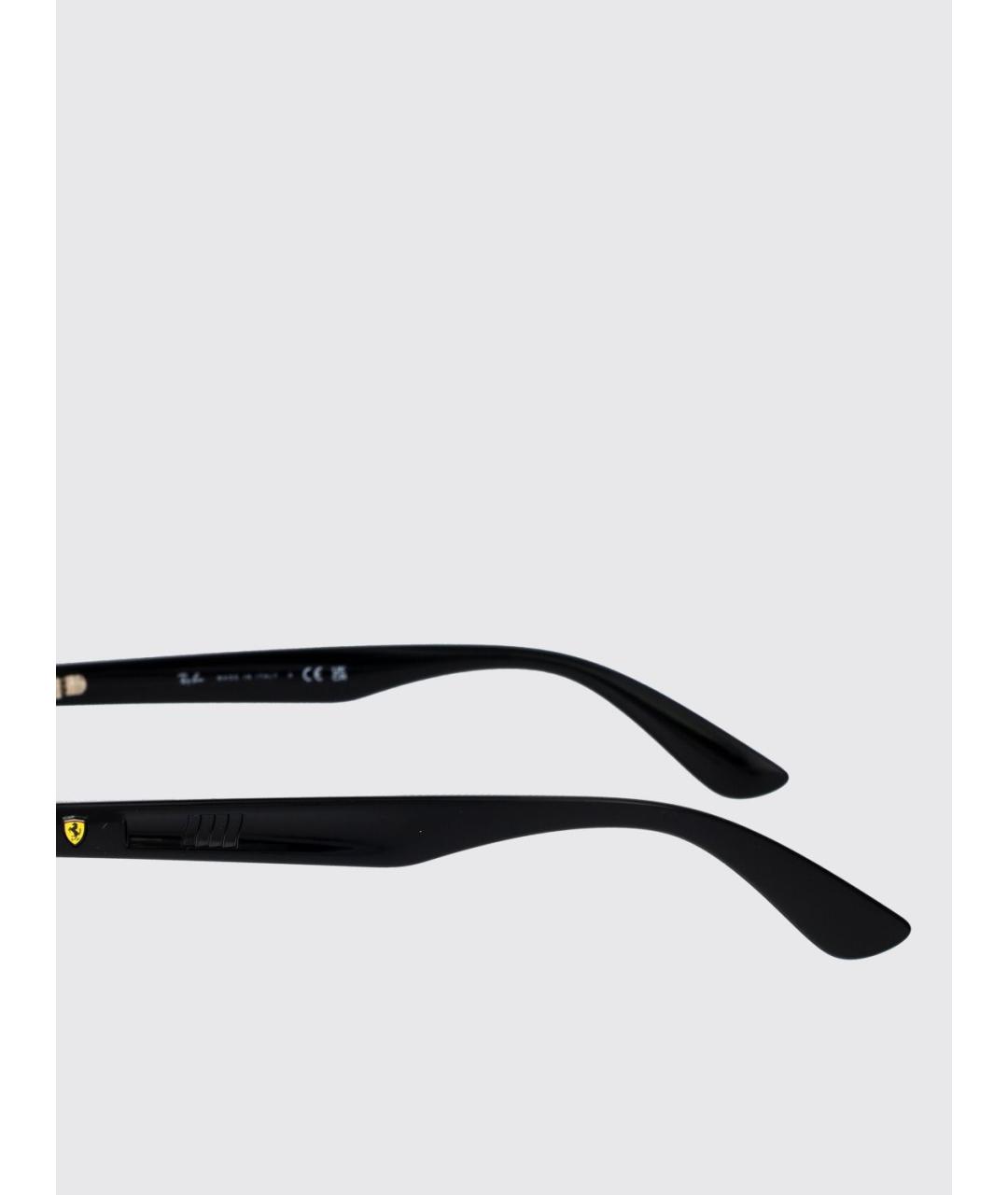 RAY BAN Черные солнцезащитные очки, фото 4